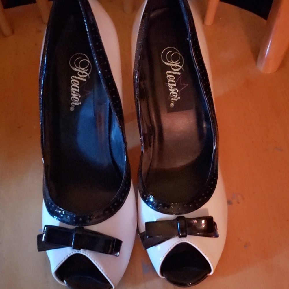 pleaser high heels